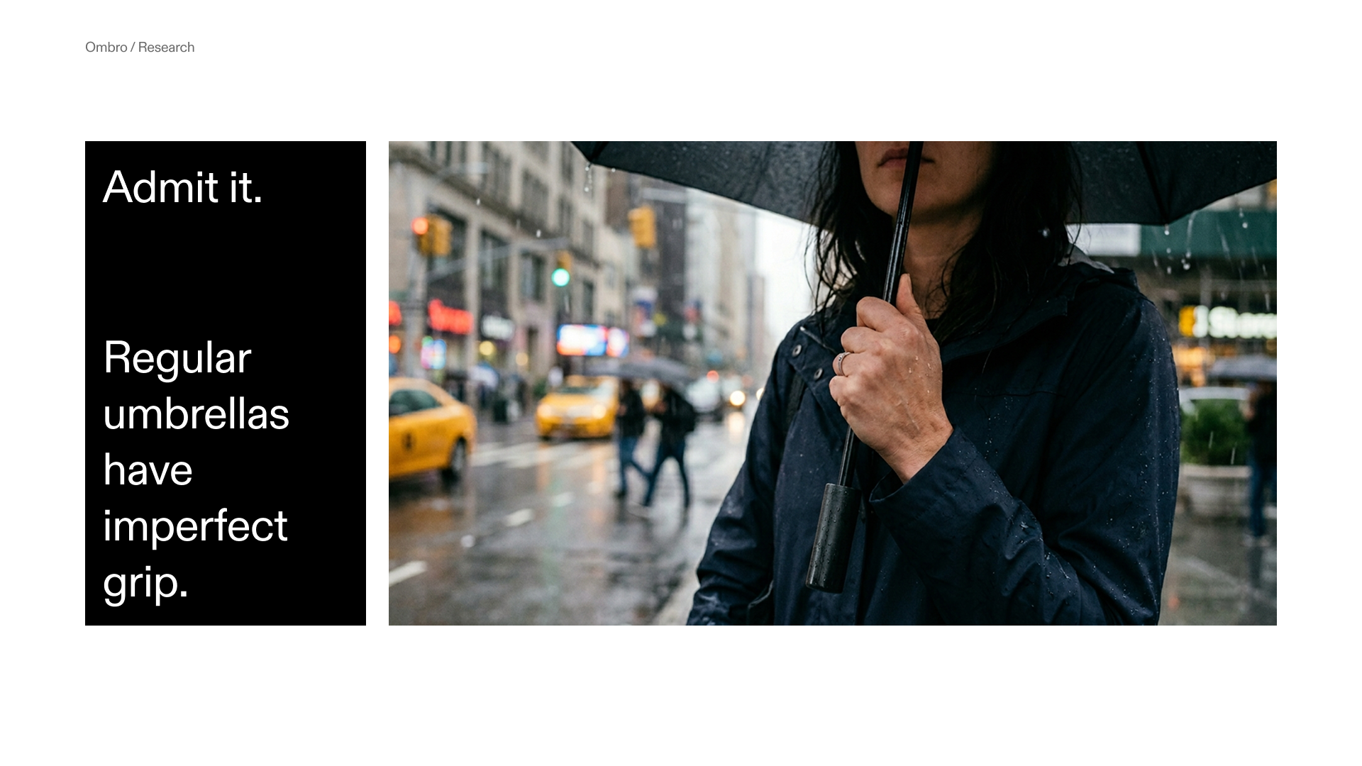 Ombro — umbrella iteration 1