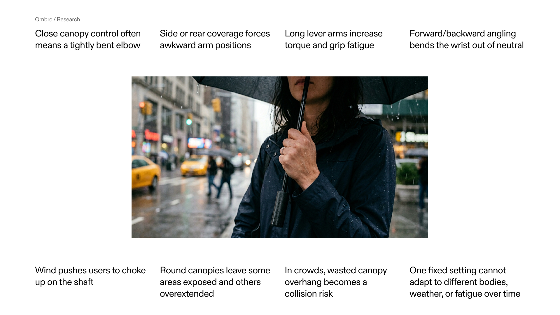 Ombro — umbrella iteration 2