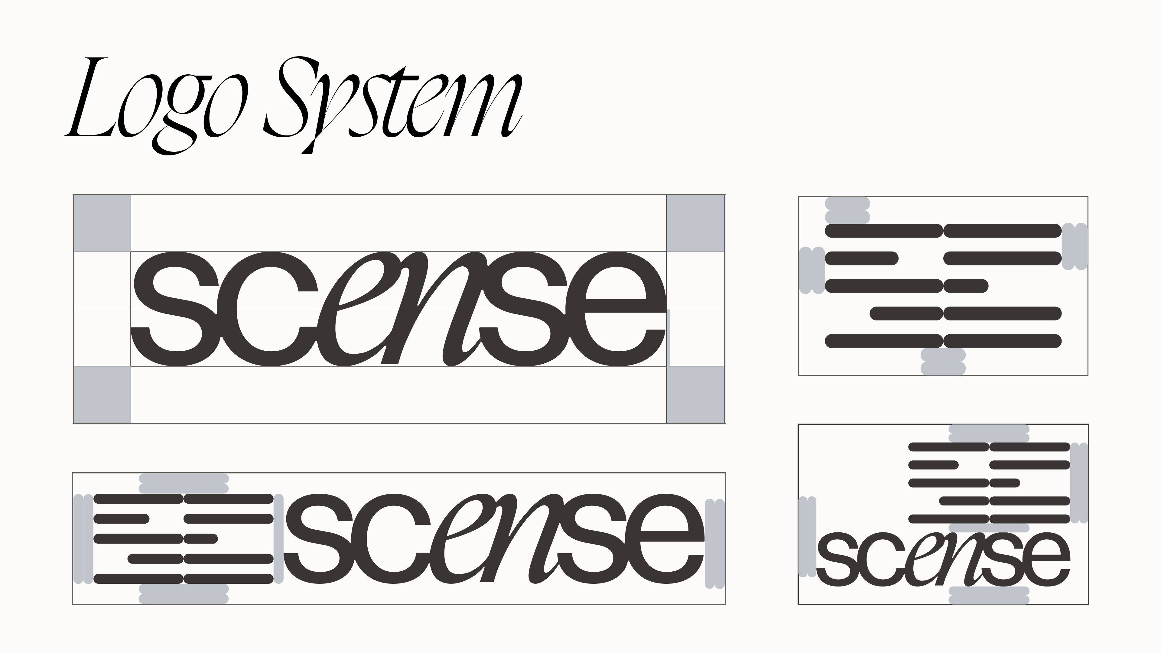 scense logo system