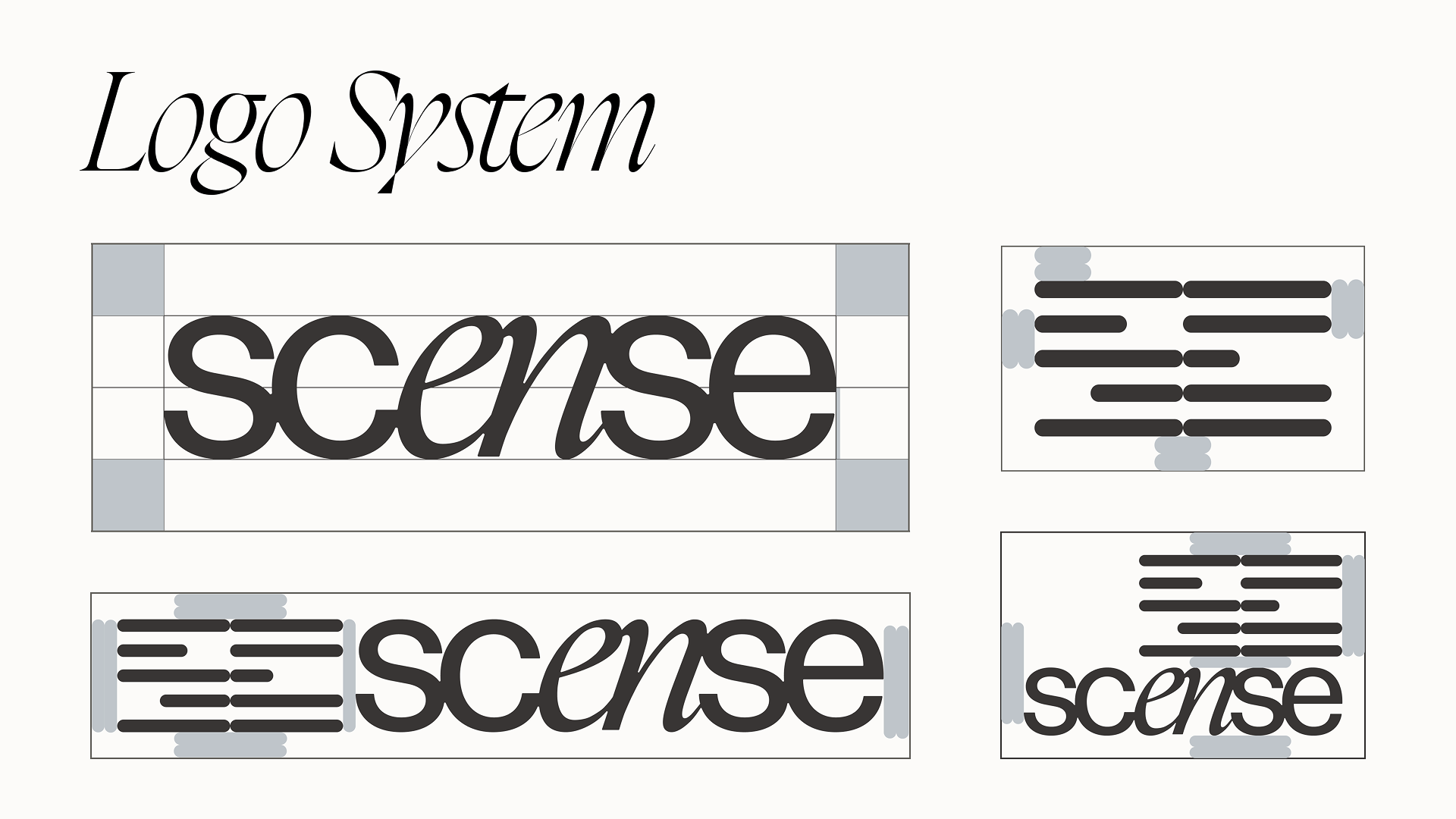 scense logo system
